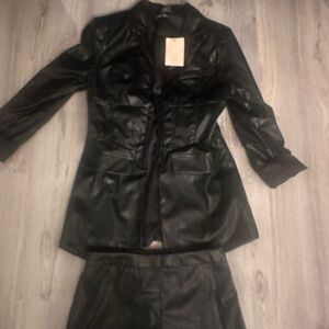 SHEIN Black Women's Blazer Jacket